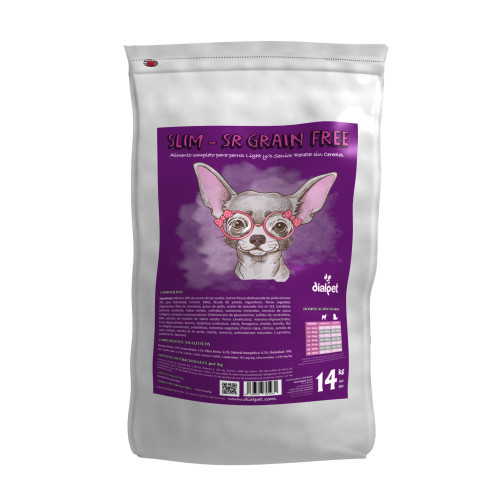 alimento completo para perros light y senior grain free