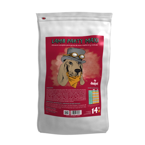 comida para perros razas medianas y grandes con cordero