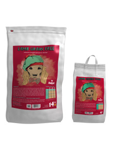 comida para perros con cordero