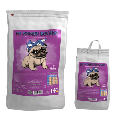 comida para cachorros en crecimiento