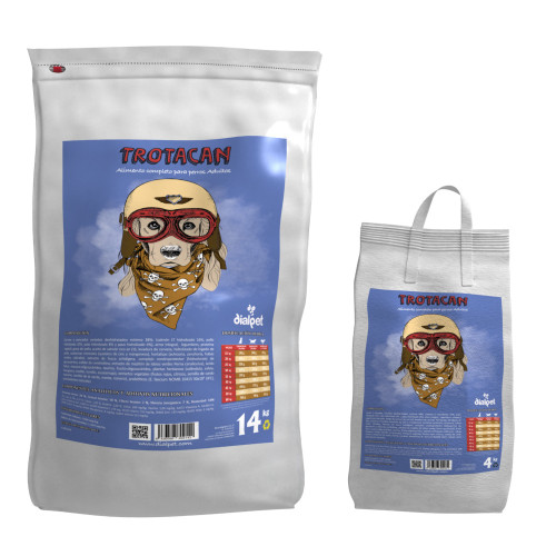 comida para perros con alta actividad física