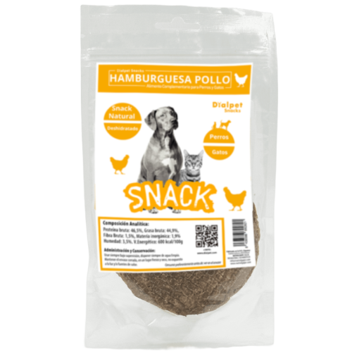 Hamburguesas Deshidratadas de Pollo 2 unidades