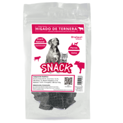 Hígado Deshidratado de Ternera 60 g