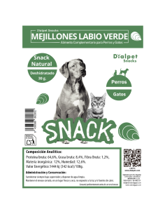 Mejillones Deshidratados de Labio Verde 30 g 2