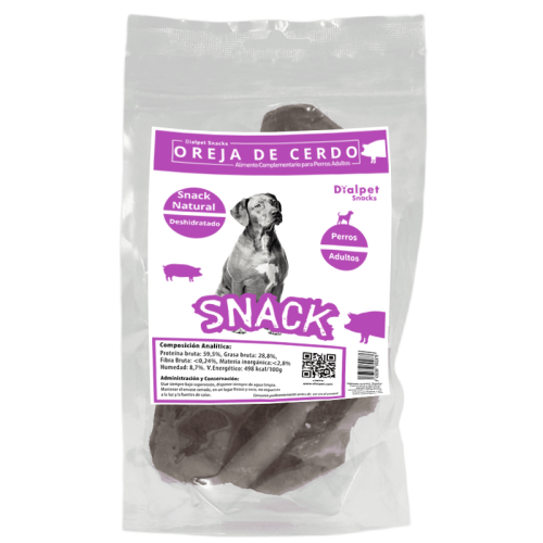 Oreja Deshidratada de Cerdo 50 g