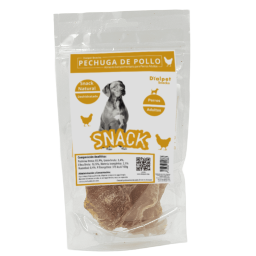 Pechuga de Pollo Deshidratada en tiras 60 g