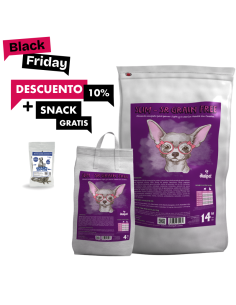 alimento completo para perros light y senior grain free
