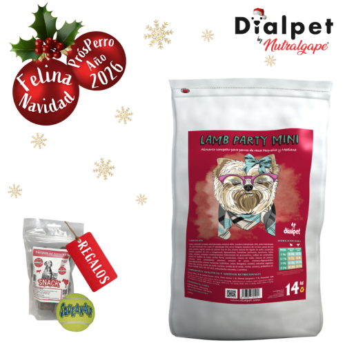 comida para perros raza pequeña con cordero