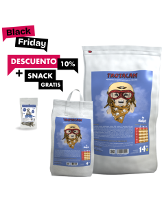 comida para perros con alta actividad física