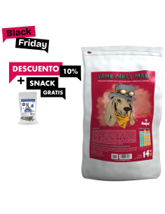 comida para perros razas medianas y grandes con cordero